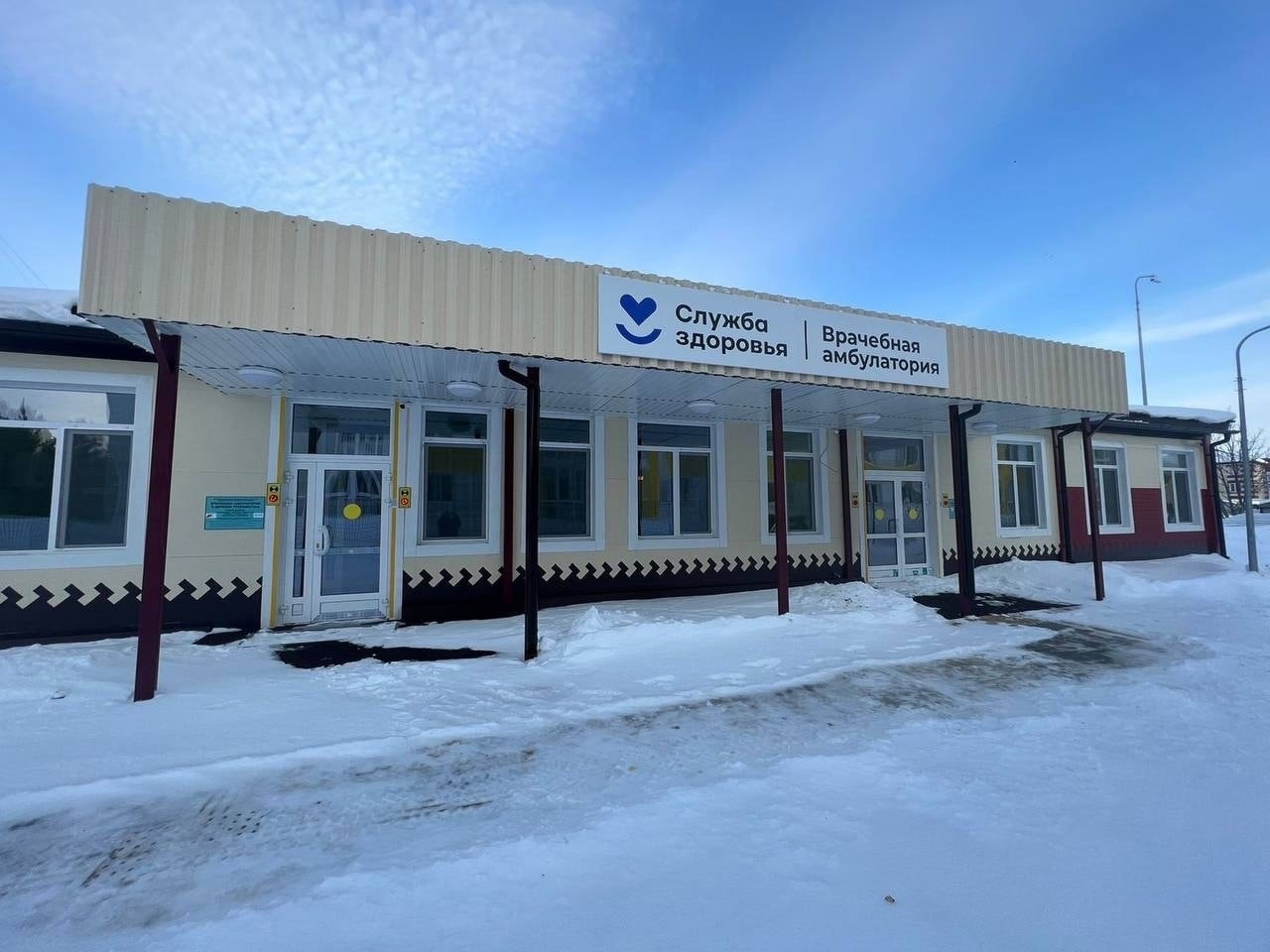 Открыта новая амбулатория в д. Русскинской