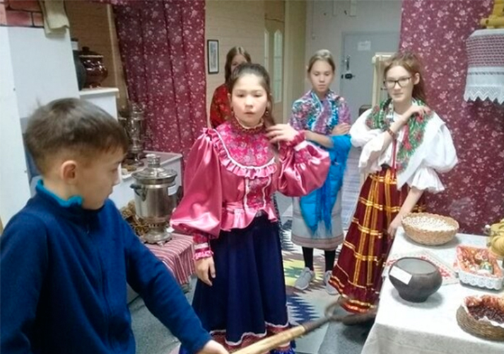 Открыт школьный историко-патриотический уголок «Память» в п. Нижнесортымском