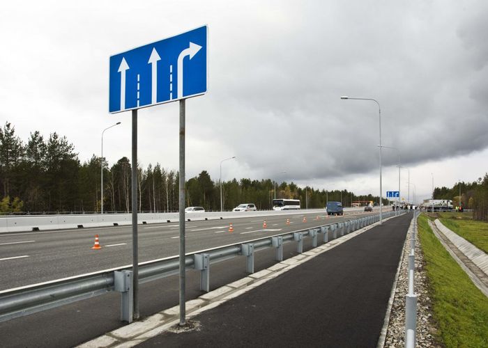 Открыт новый участок трассы Сургут-Лянтор