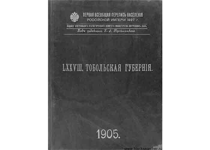 Первая Всероссийская перепись населения в Сургутском уезде