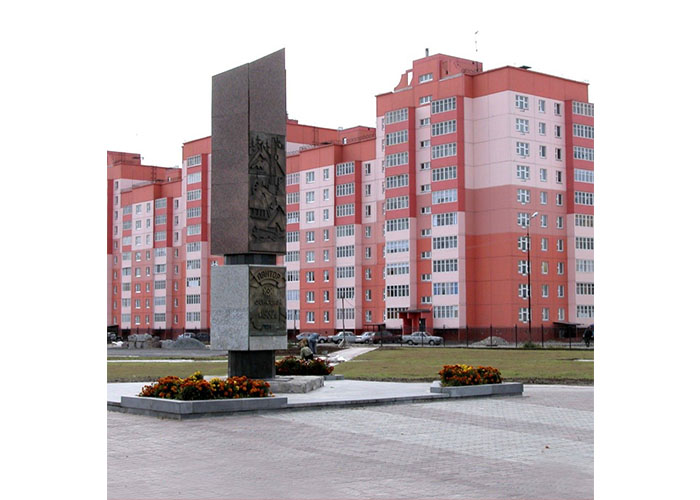 Открытие стелы в честь нефтяников-первопроходцев в г. Лянторе