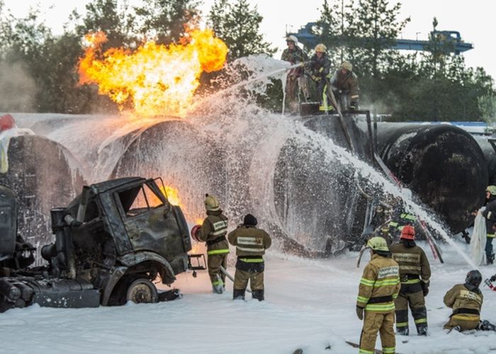 Создан опорный пункт военизированной пожарной части в п. Солнечном