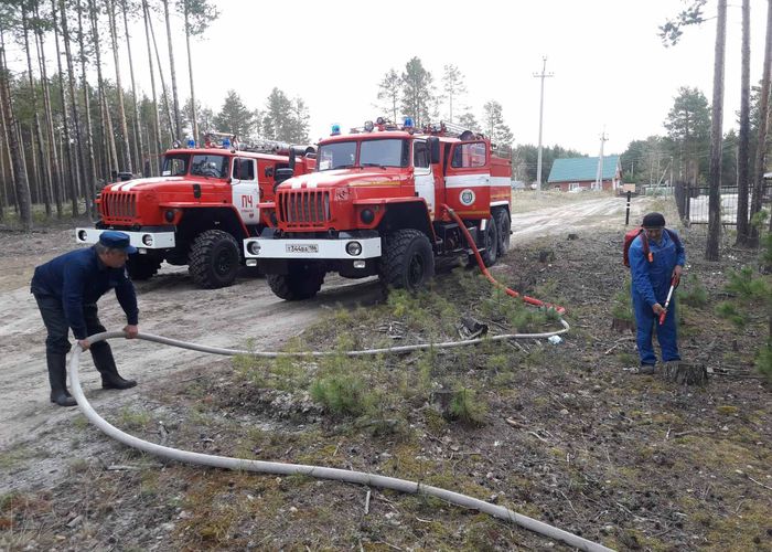 Образована пожарная команда в д. Ляминой