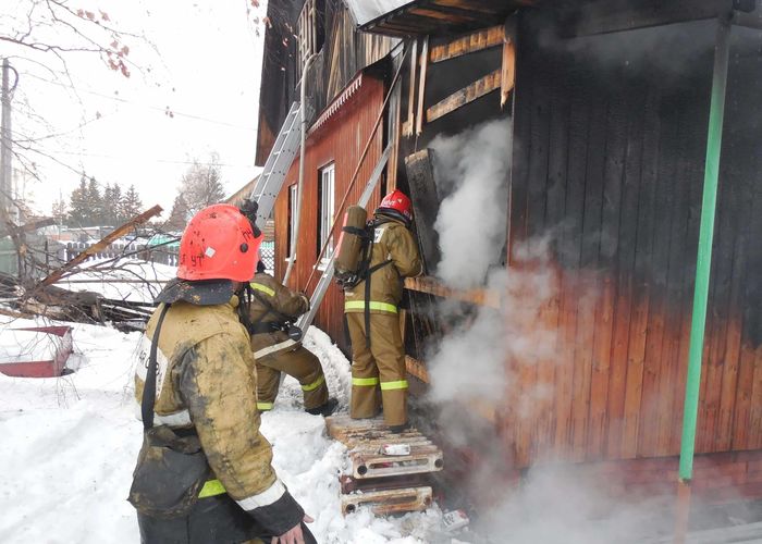 Создана пожарная команда в с. Угут