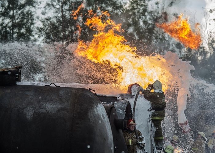 Создана пожарная команда в п. Барсово