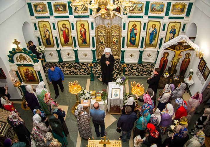 Открыт храм в честь Святого Праведного Симеона Верхотурского в п. Барсово