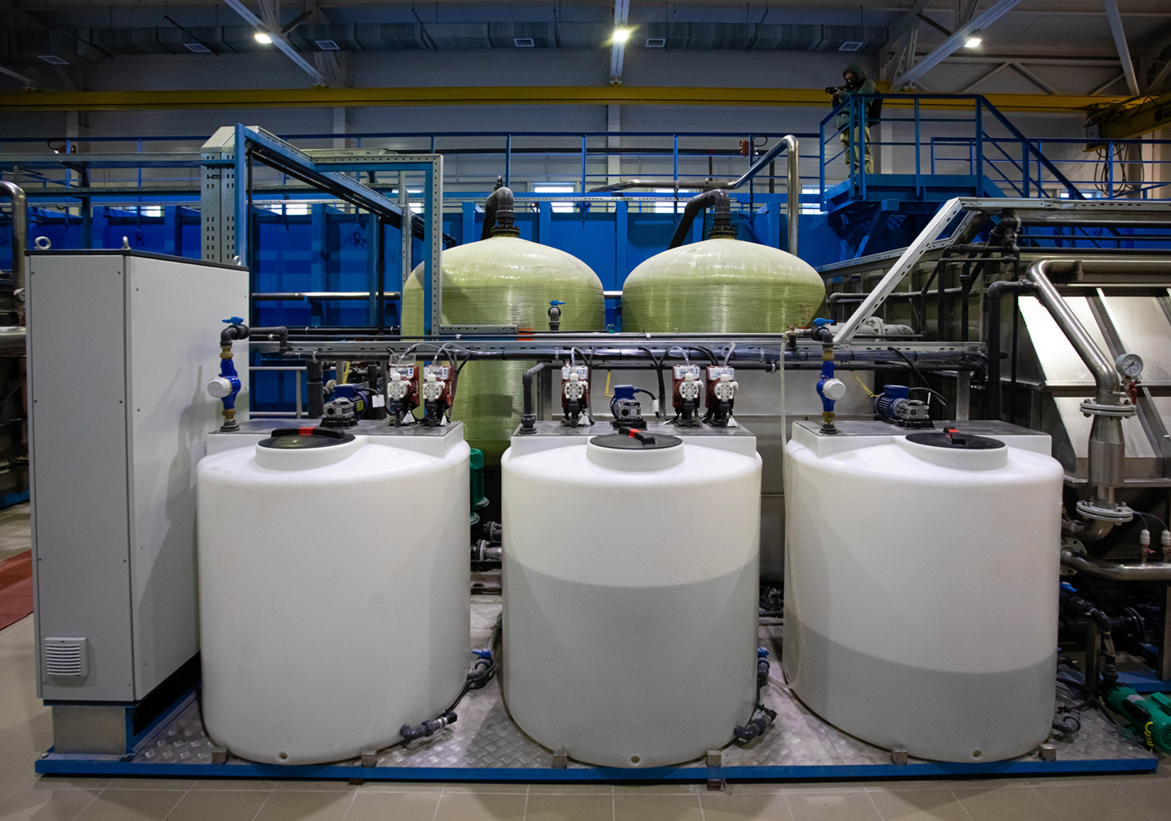 Новые водоочистные сооружение в Фёдоровском