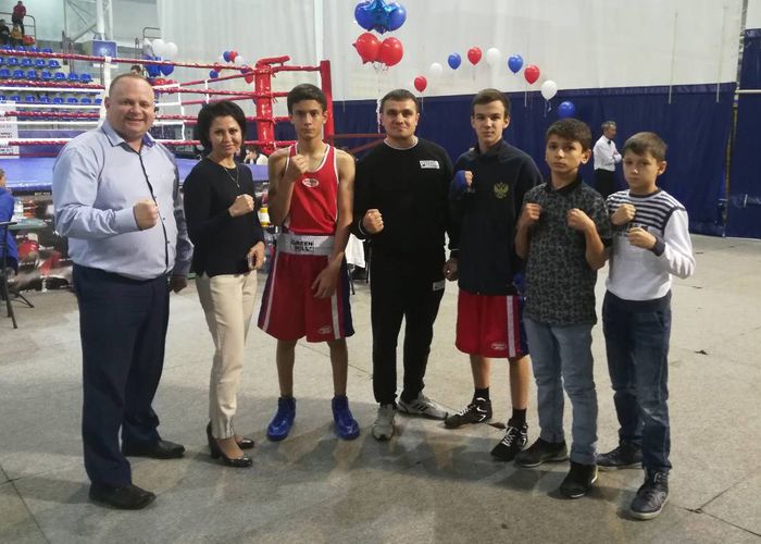 Победа в IX всероссийском турнире по боксу