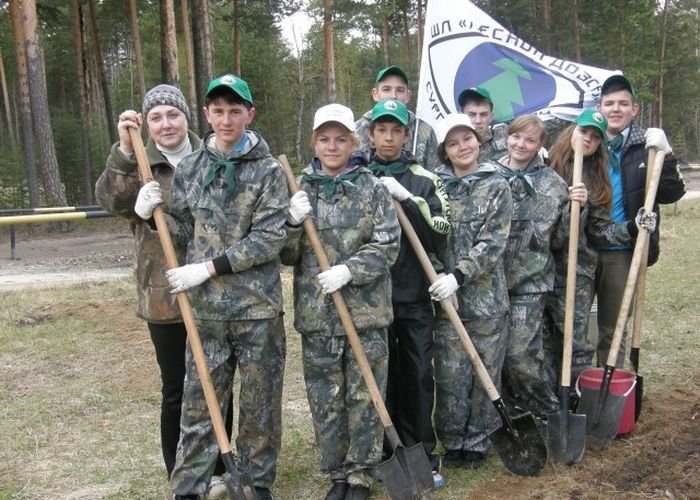 Организовано детское экологическое объединение «Союз охраны окружающей среды» в д. Сайгатиной