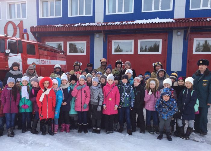 Создана пожарная часть № 138 в п. Нижнесортымском