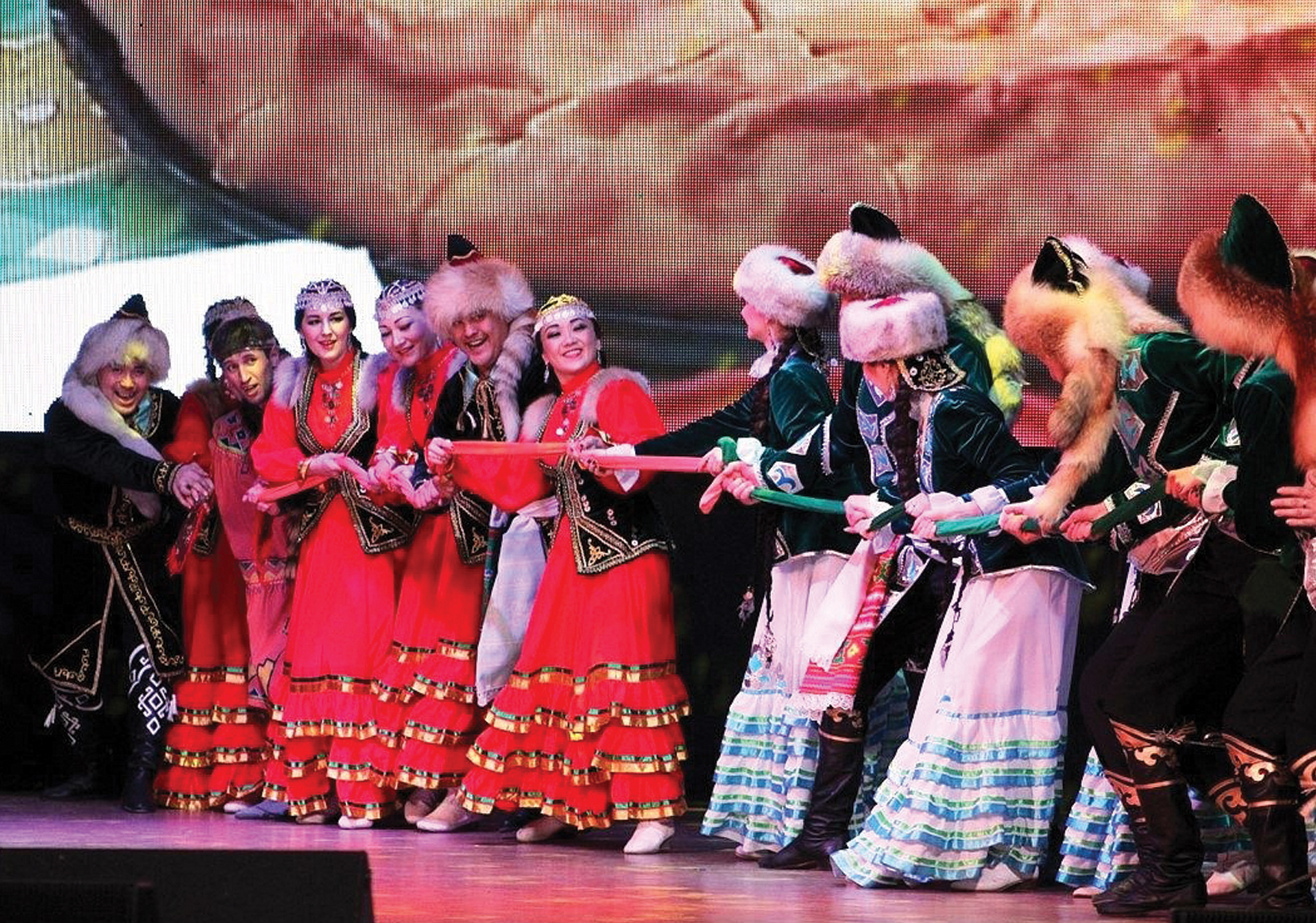 Создан татаро-башкирский коллектив «Нур» в п. Нижнесортымском