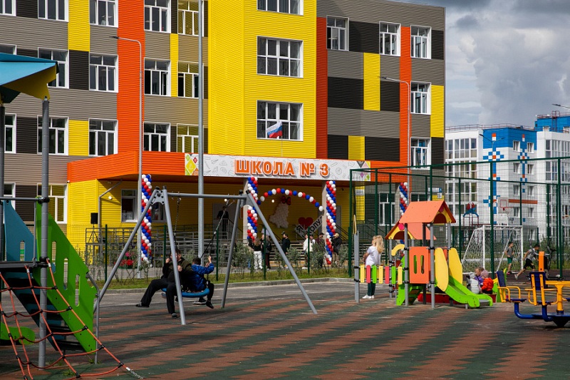 Открыт новый корпус Белоярской школы №3