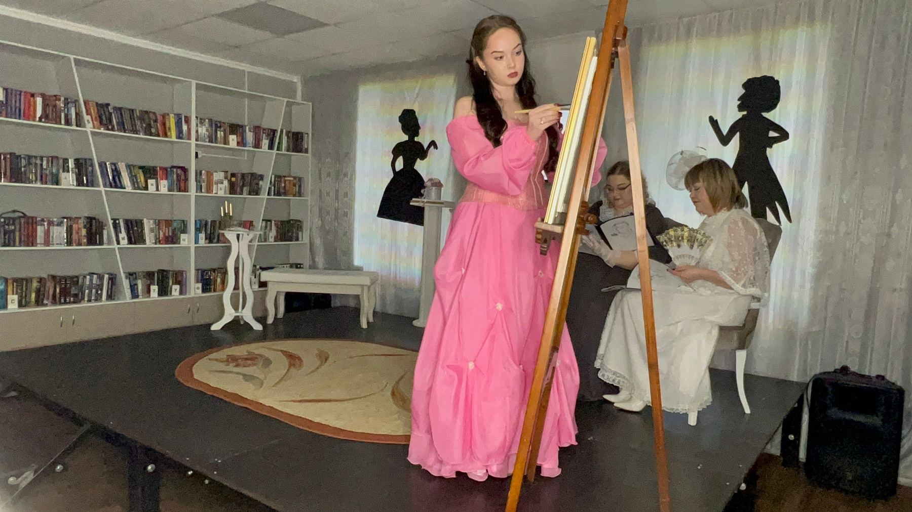 Открыта библиотека в д. Сайгатиной