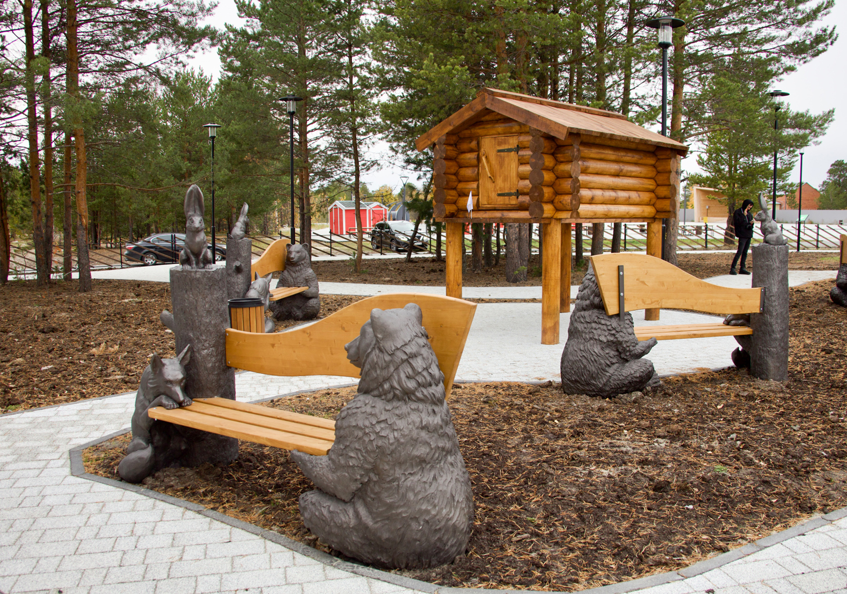 Построили этнодеревню в Русскинской