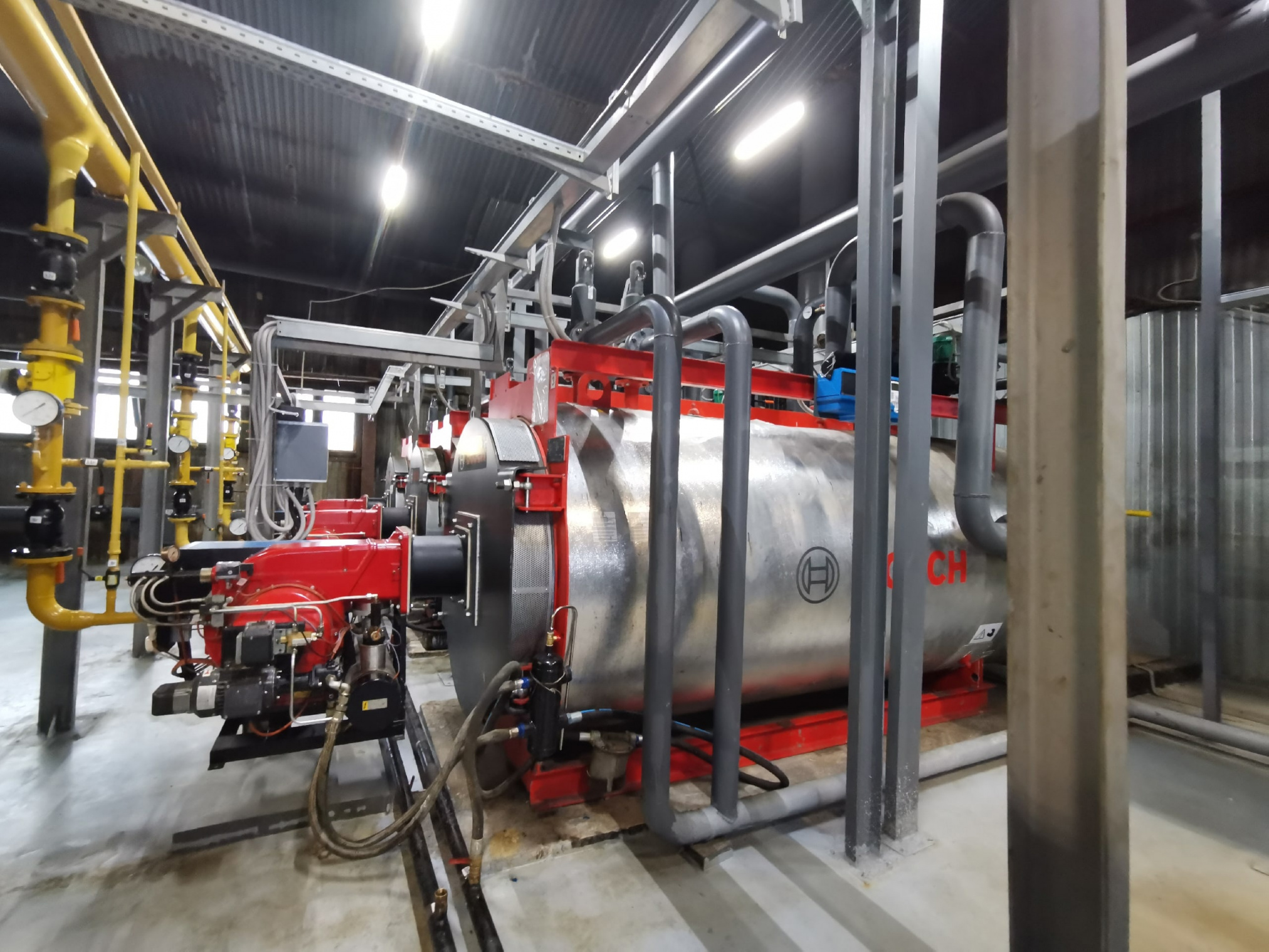 Запущена котельная в д. Ляминой